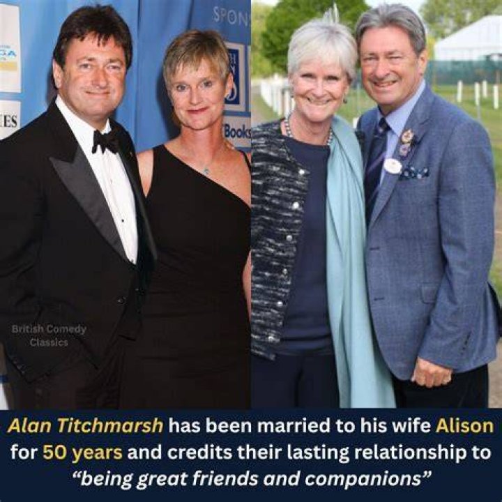 Alison Titchmarsh, Alan Titchmarsh's Wife
