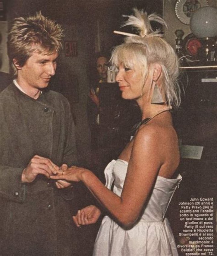 John Edward Johnson, Patty Pravo's Husband