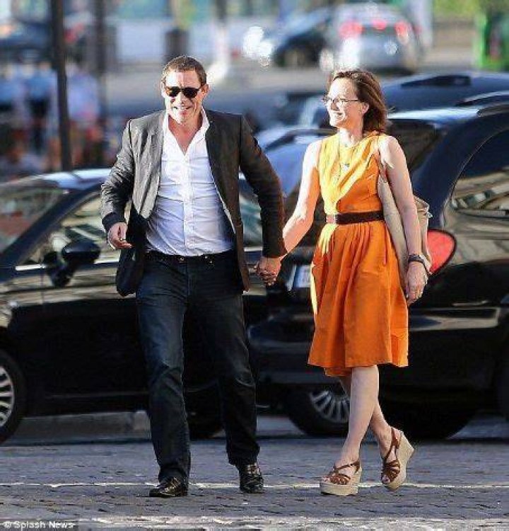 Kristin Scott Thomas, Arpad Busson's Girlfriend