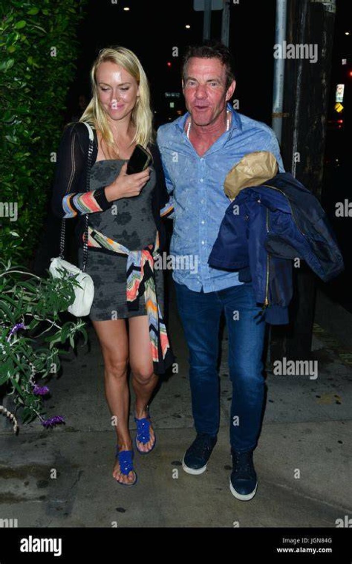 Santa Auzina, Dennis Quaid's Girlfriend